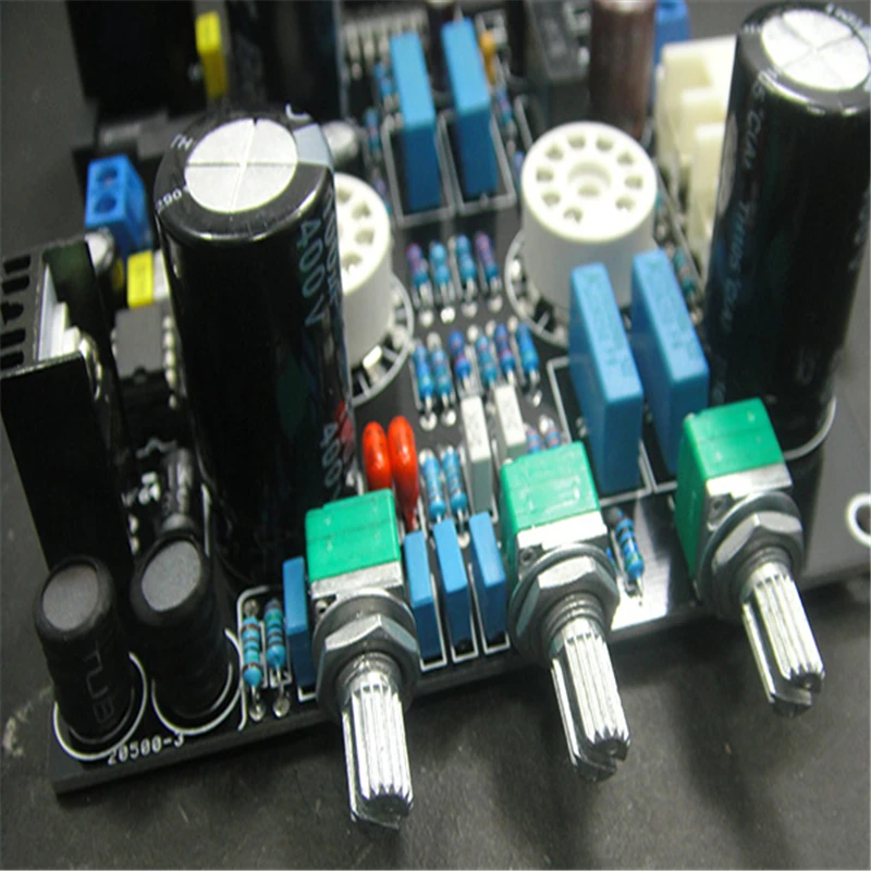 6N3 push TDA7379 38W * 2 gallstone смешанный продукт 12V DC boost автомобильный усилитель ламповый