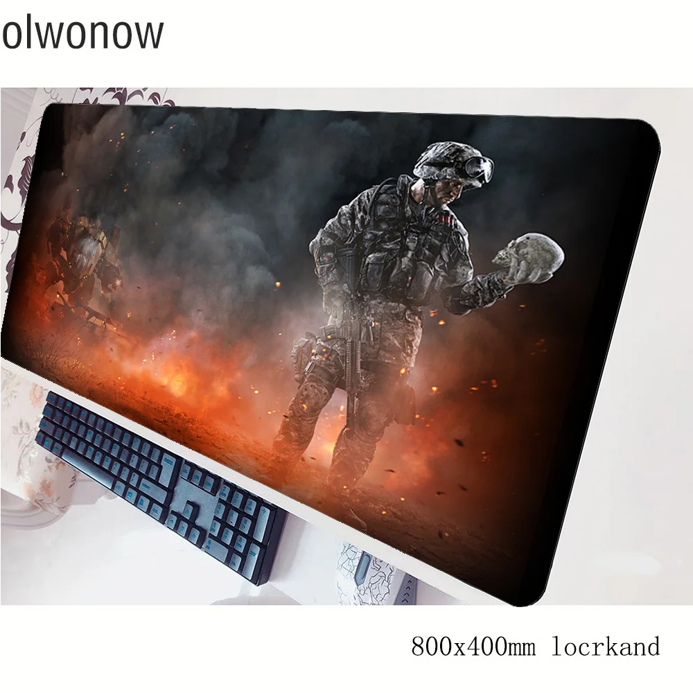 Игровой коврик для мыши warface 80x40 см игровой в стиле аниме ноутбука настольного