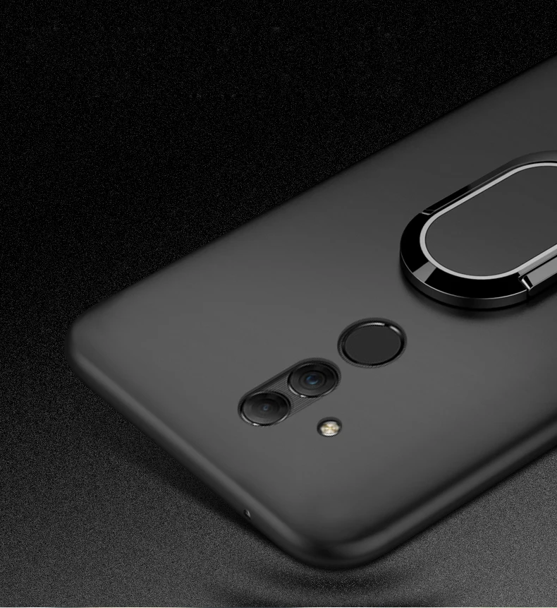 Силиконовый чехол с магнитным кольцом для Huawei Mate 20 Lite кронштейном и mate Mate20 SNE LX1|case
