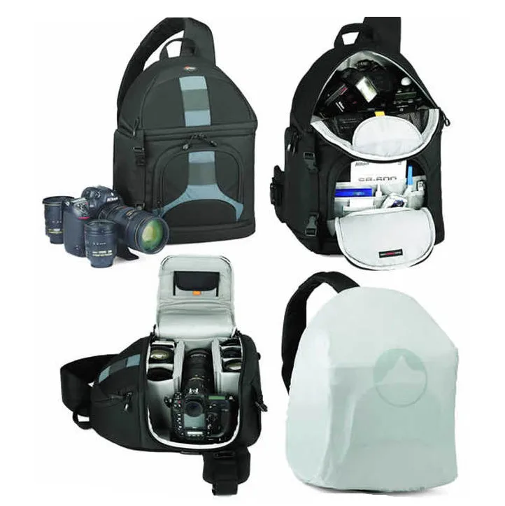 

Lowepro SlingShot 300 AW DSLR Camera Photo Sling Shoulder Bag with Weather Cover Free Shipping