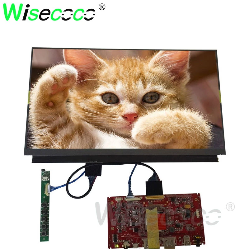 12 5 Pouces 3840 2160 4k Ips Lcd Mince Lcm Ecran D Affichage Avec Hdmi Edp Controleur Carte Pilote Carte Cable Pour Imprimante 3d Aliexpress
