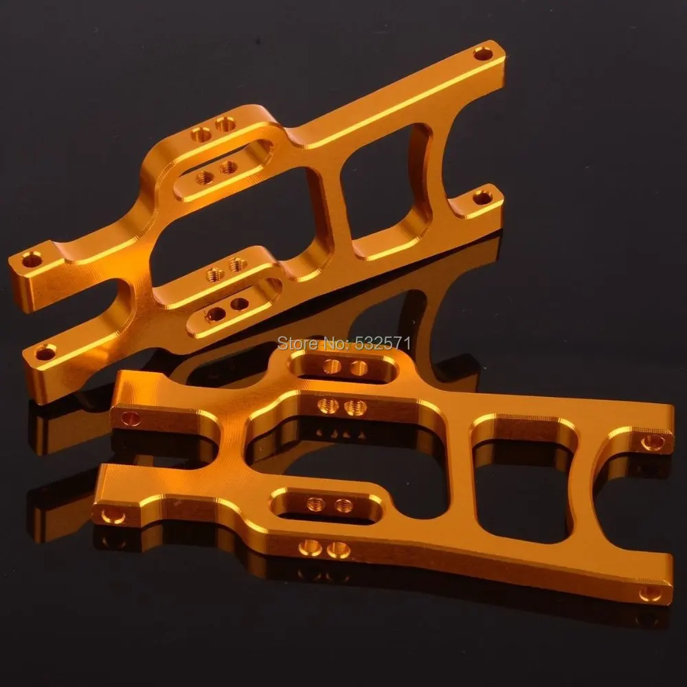 

HSP 08056 Upgrade Parts RC 1/10 Aluminum Rear Lower Suspension Arm 108021 Gold