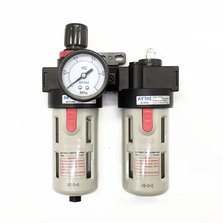 AirTAC BFC2000 1 4 BFC3000 3 8 BFC4000 1 2 Luchtfilter Regulator 