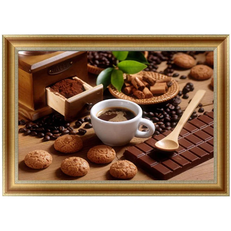 

DIY 5D Diamond Cup Embroidery Painting Cross Stitch Art Craft Wall Home Decoration Decor 42*28cm -Y102