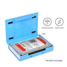 ORICO 3,5 дюймов защитный корпус для жесткого диска SDD чехол для хранения HDD антистатический чехол для переноски для настольного ноутбука ПК MacBook