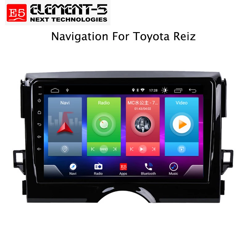 Clearance Car Android 8.1 Multimedia Player for TOYOTA Reiz 2010-2018 GPS Navigation Device USB bluetooth steering wheel control support 3