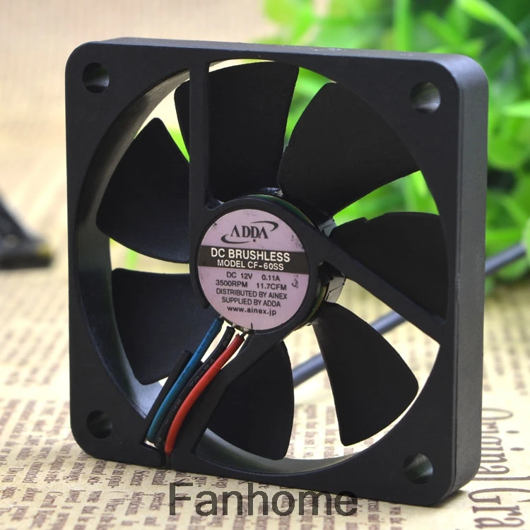 .AD0612LB G76 CF 60 ss 12 v 0.11 A 6 cm 6010 Closed-Circuit Monitoring Fan .AD0612LB G76 CF 60 ss 12 v 0.11 A 6 cm 6010 Closed-Circuit Monitoring Fan