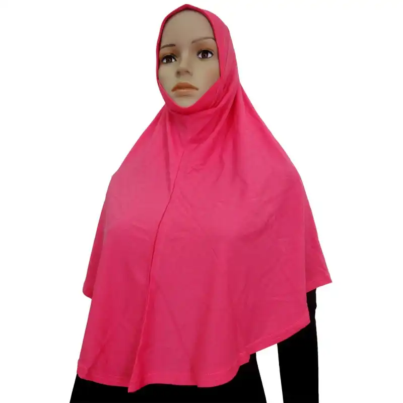 Fashion Musulman Hijab Islam turban Femmes Double Couleur épissage foulard tête écharpe