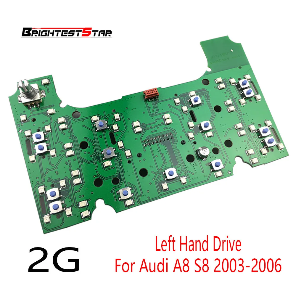 4E1919612 2G/3g MMI мультимедиа Интерфейс Управление Керамическая Настольная лампа для Audi A8 S8 2003 2004 2005 2006 ПВХ и металла