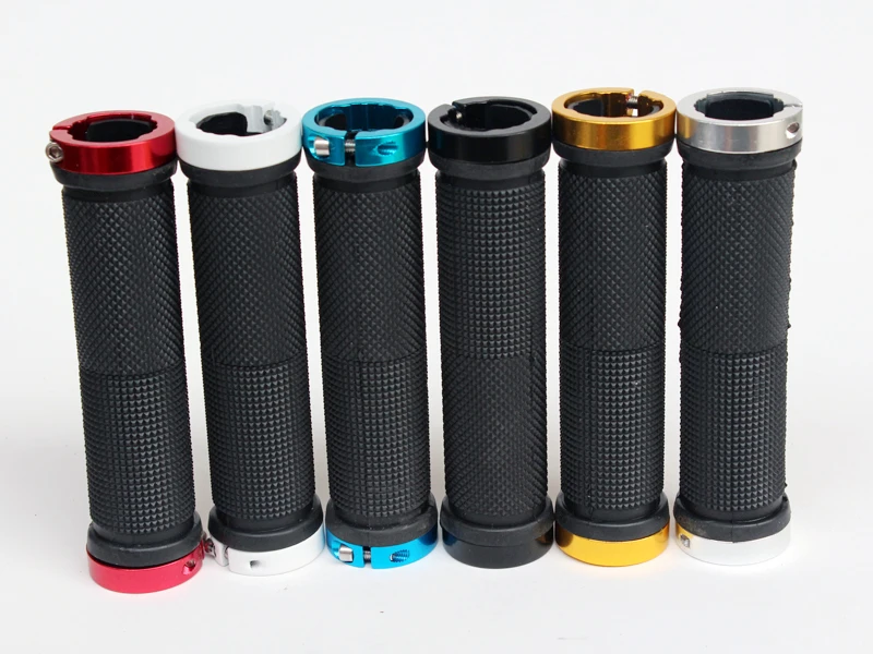 

2Pcs New MTB Road Cycling Skid-Proof Grips Anti-Skid Rubber Bicycle Grips Mountain Bike Lock On Bicycle Handlebars Grips