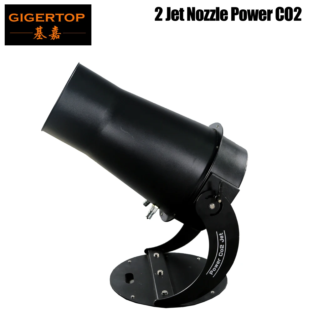 Gigertop TP T07 Высокая мощность Co2 струйная машина 100 Вт 2 Форсунка газовая пушка