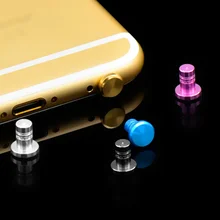 SIANCS Mini 3,5 мм разъем от пыли заглушка алюминиевый сплав заглушка от пыли для iPhone 5 5S 6 plus samsung PC Аксессуары для телефонов