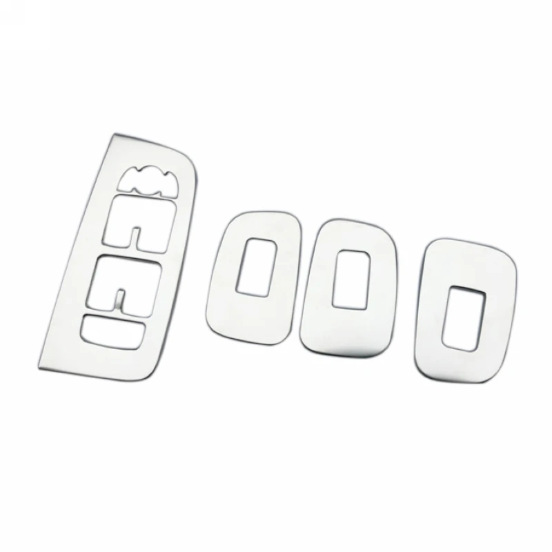 1set Steel Interior Door Window Lift Regulator Cover Trim for Volvo XC60 2018