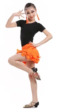 

new kids adult latin Rumba cha cha salsa tango vestido latino Latin dance dress competition yellow green orange