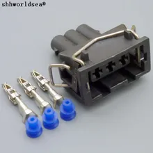 shhworldsea 3 Pin 3.5mm 357972753 Female 357 972 753 Automotive Coil Connector For VW Audi