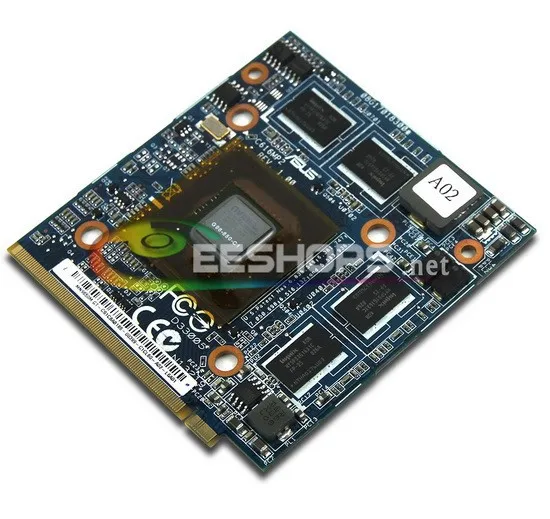 Original nVidia GeForce 9650 9650M GT MXM II DDR2 1GB Video Graphics Card for Dell Alienware M5500 M5700 ASUS C90S Series Laptop