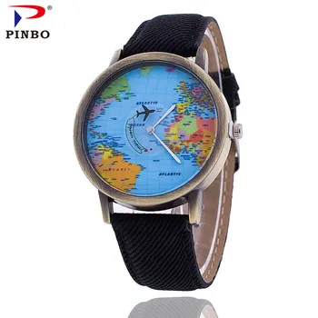

Sale Reloj Hombre 2017 Fashion Casual Women Watches Men Watch Quartz Dial Clock Leather Wrist Montre Femme Kol Saat C-66 PINBO
