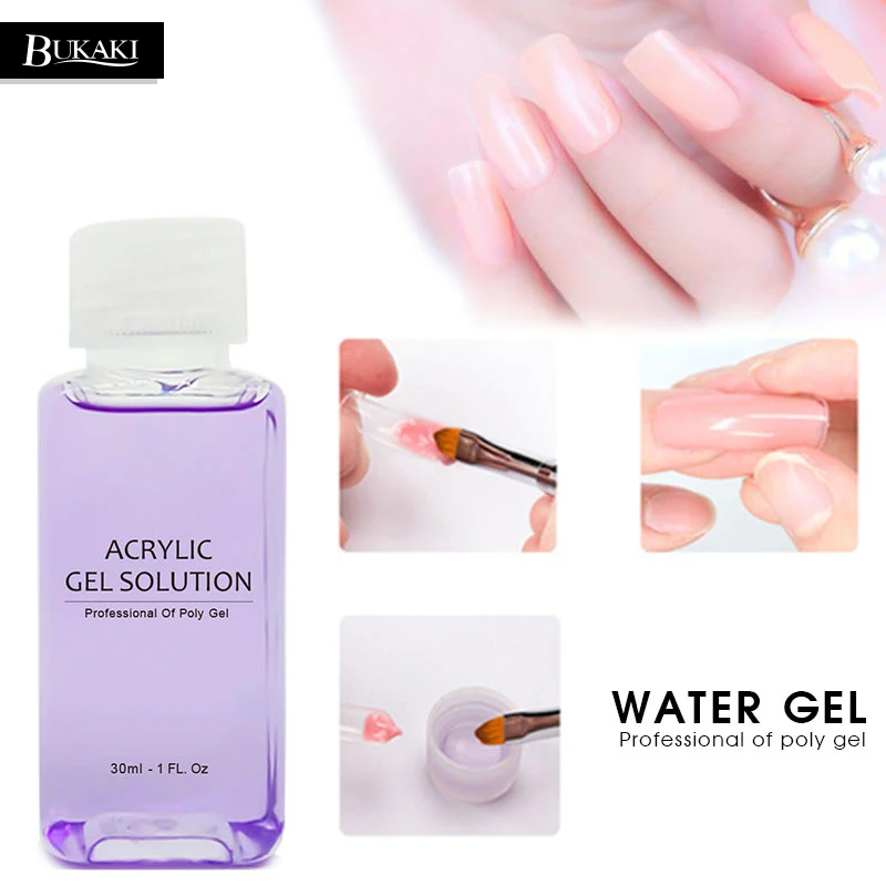 Buy BUKAKI Poly Gel UV Soak Off Nail Liquid Slip