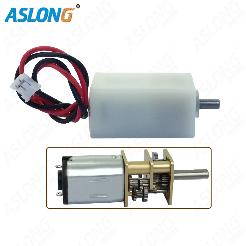 JGA1210 N20 micro DC водонепроницаемый редукторный двигатель и постоянного тока для
