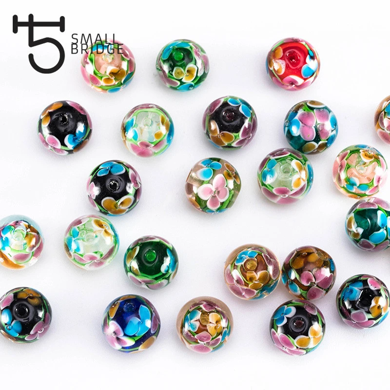 lampwork glass beads (4)