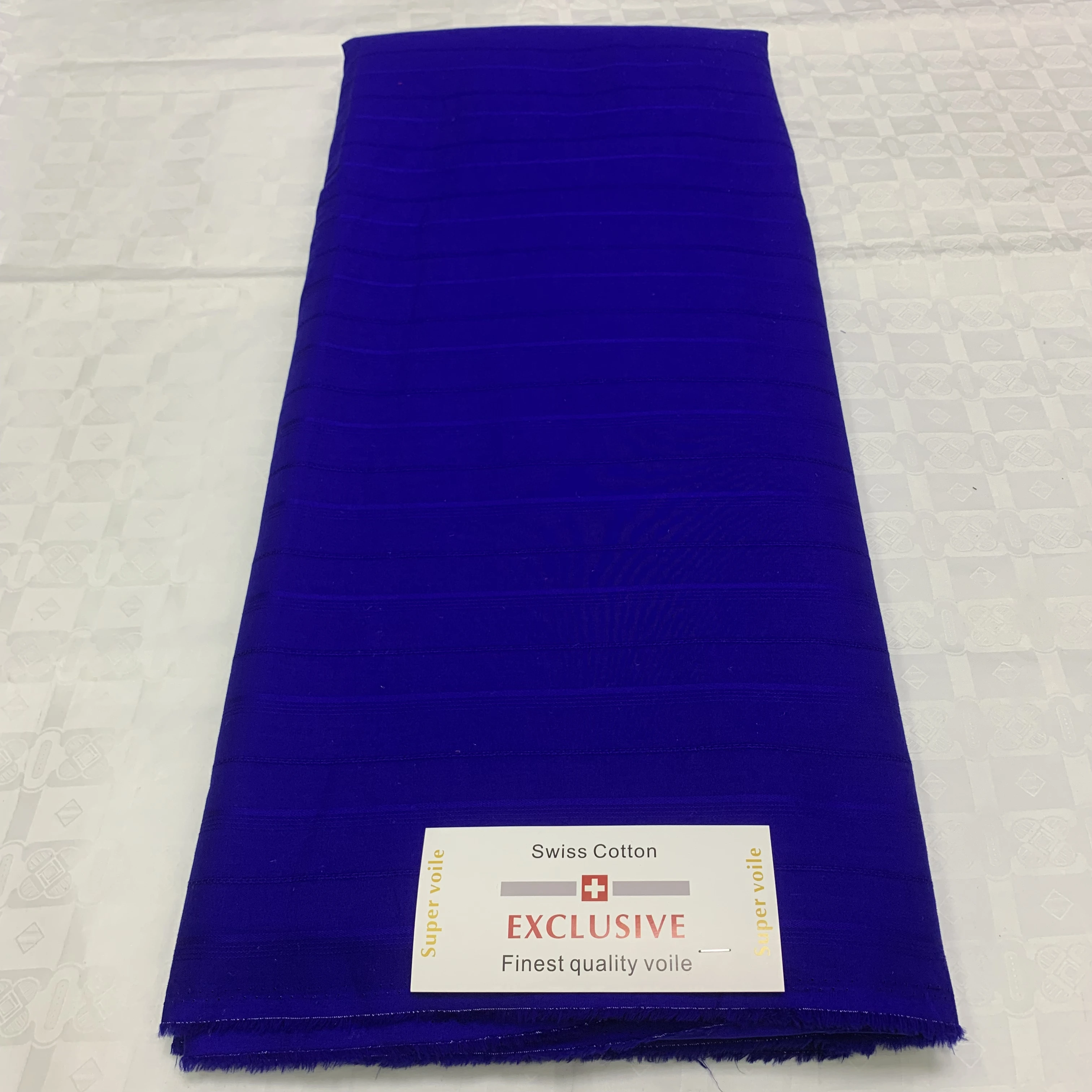 

Aqua/Sky Blue/Beige African Atiku Cotton Fabric Soft Cotton Atiku Material Promotion Price For Making Men Garment 5 Yards/pce