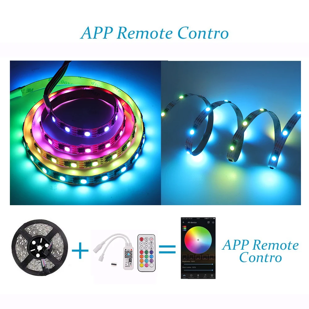 DC 9-28V Беспроводной контроллер WiFi RGB смартфон Bluetooth Magic Home экшн-камера с Wi-Fi подключением светодиодный RGB+ CCT пульт дистанционного управления с 21 ключ RF пульт дистанционного управления