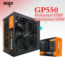 Aigo GP550 Aktive Power 80PLUS BRONZE Desktop Netzteil E-sport Bewertet 550W maximale leistung 800W.com puter netzteil