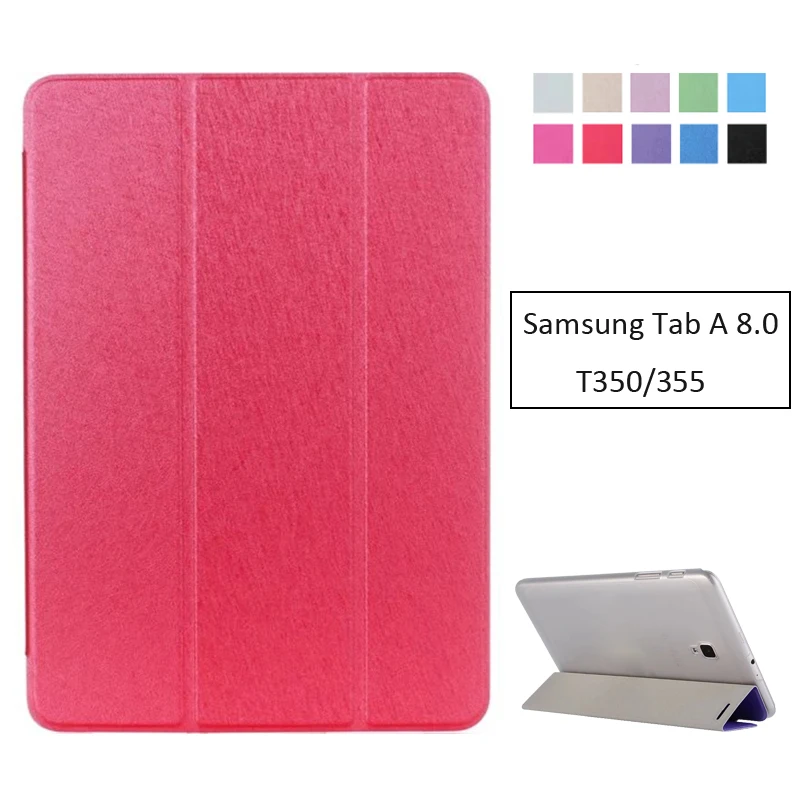 Чехол из искусственной кожи для Samsung Galaxy Tab A 8 0 2016 T350 T355 SM чехол планшета