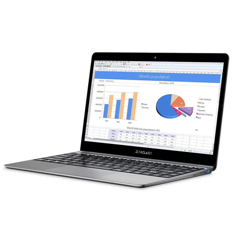 Newest Teclast F7 Plus notebook 8gb RAM 128GB SSD 14inch Windows10 English Version Intel Quad Core 2.0MP HDMI Bluetooth Laptops Newest Teclast F7 Plus notebook 8gb RAM 128GB SSD 14inch Windows10 English Version Intel Quad Core 2.0MP HDMI Bluetooth Laptops