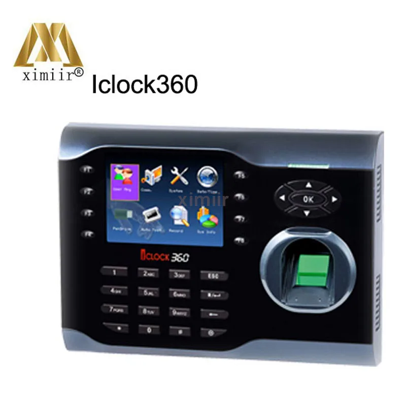 Цвет экран Многоязычная поддержка Iclock360 TCP/IP табельные часы с отпечатком пальца микросхемой чипом микропроцессорные карты посещаемость времени Опциональный встроенный Wi-Fi