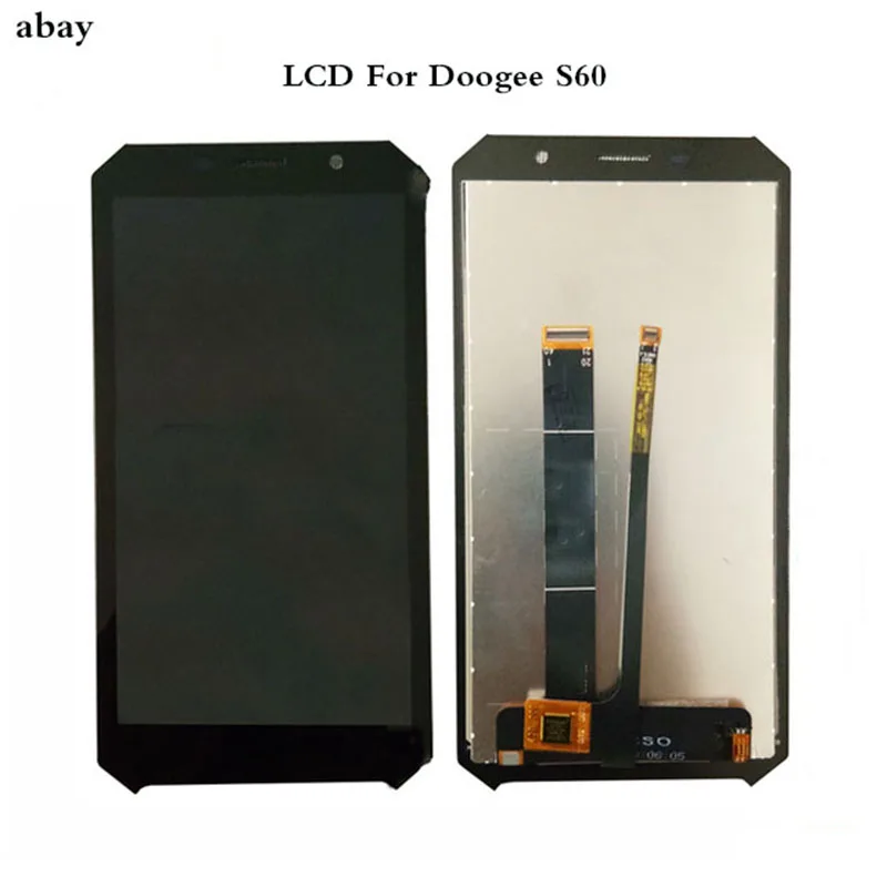 

5.2 inch For Doogee S60 LCD Display+Touch Screen 100% Tested LCD Digitizer Glass Panel Replacement Parts For Doogee S60