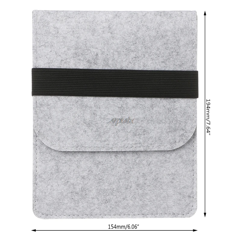 Универсальный ультратонкий фетровый чехол защитный для Amazon Kindle Paperwhite 1/2/3 Voyage 6