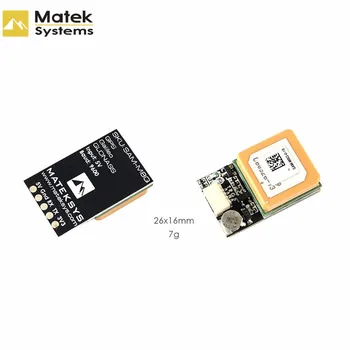

Matek Systems SAM-M8Q GPS Module Support For GLONASS Galileo QZSS SBAS for RC Models Multicopter Frame Part Accessories