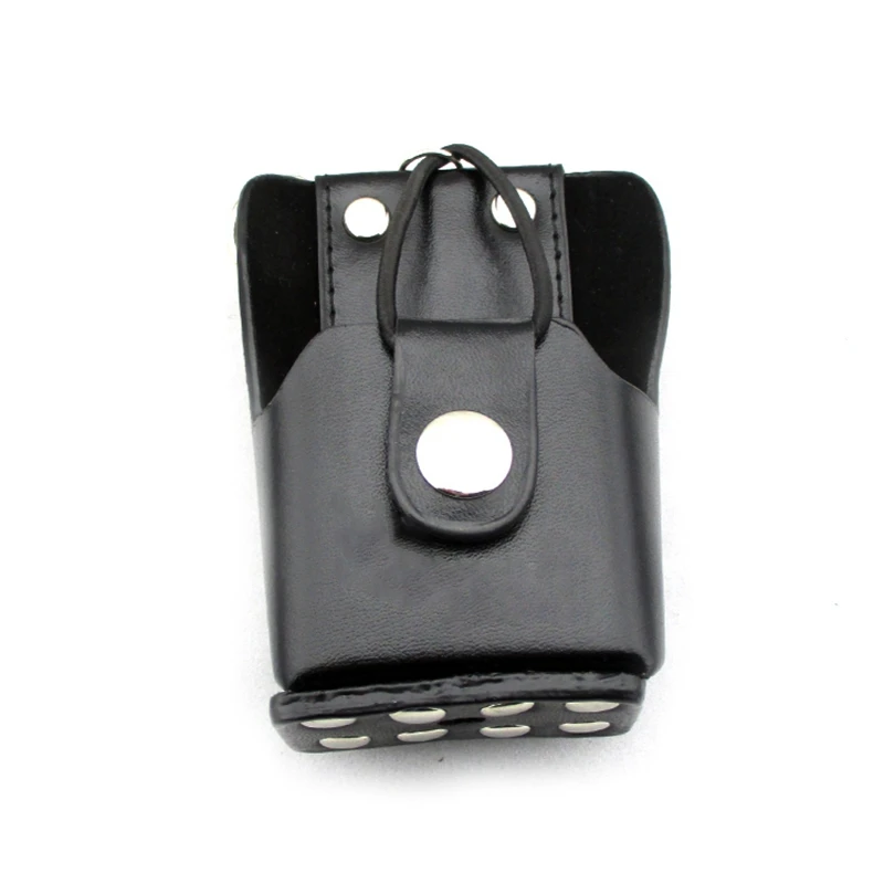 Двухстороннее радио кожаный защитный рукав сумка жесткий чехол для Motorola GP328plus Mag Один A8 A8D A8I A6 GP344 GP388