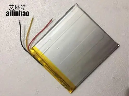 

new 3 Wire Battery Universal For 7" prestigio multipad color 2 3g PMT3777_3G 3777 Tablet Battery 3.7V Polymer li-ion+Tracking