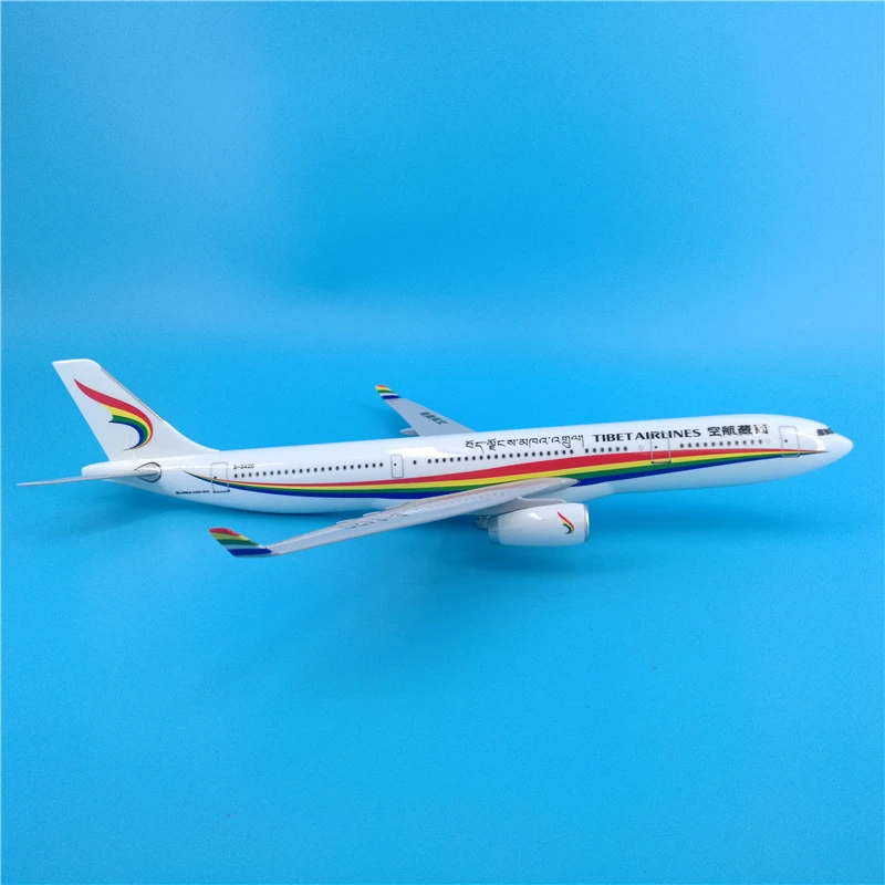 40 см 1: 172 Airbus A330 модель TIBET Airways с базовым сплавом самолет коллекция самолетиков дисплей Модель украшения