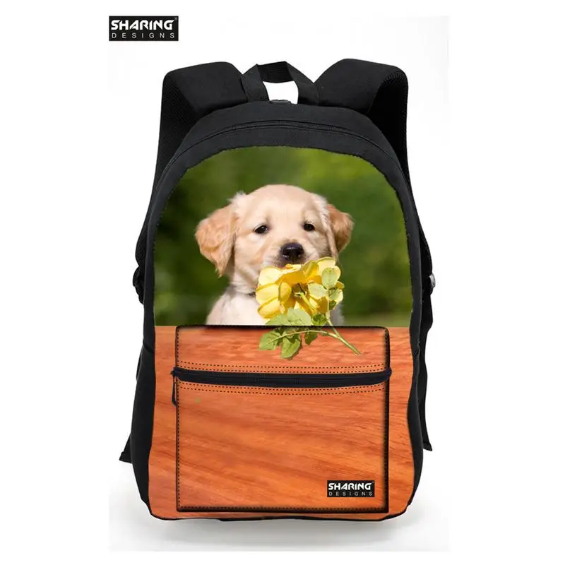 Buy Brand Design Animal Dog Cat Backpack for Teenager