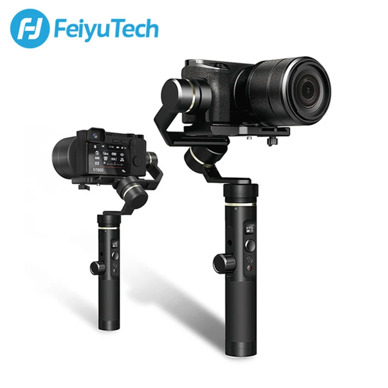 

Feiyu G6 Plus 3-Axis Handheld Gopro Gimbal Stabilizer for Mirrorless Micro-single Camera Gopro hero 7 6 5 sony a6000 RX0