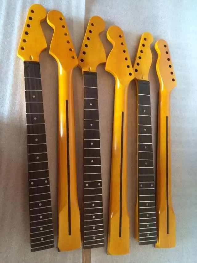 10122 Nice 3 pieces of unfinished electric guitar parts Strong Guitar