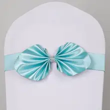 100 шт эластичная легкая лента на стул с бантом, широкие пояса-кушаки, тонкие пояса для более полного банта