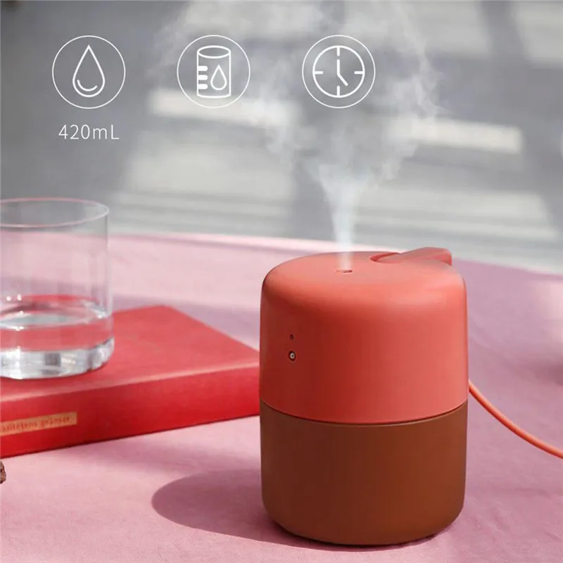 

Xiaomi VH H01 420ML Air Humidifier Mini USB Humidifier Silent Moisturizing Touch Control Intelligent Humidifier Mist Maker