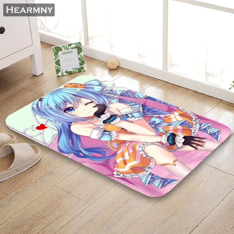 Хороший Miku коврик аниме напольный коврик для дома креативный коврик супер мягкий Впитывающий Коврик для ванной комнаты 40X60 см, 50x80 см - Цвет: 16