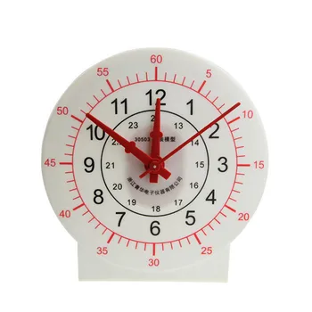 

Three Needle Linkage Clock Surface Model Math Clock Aids 12 Hour System Plastic Clockface Models Hour Hand Minute Second Hand