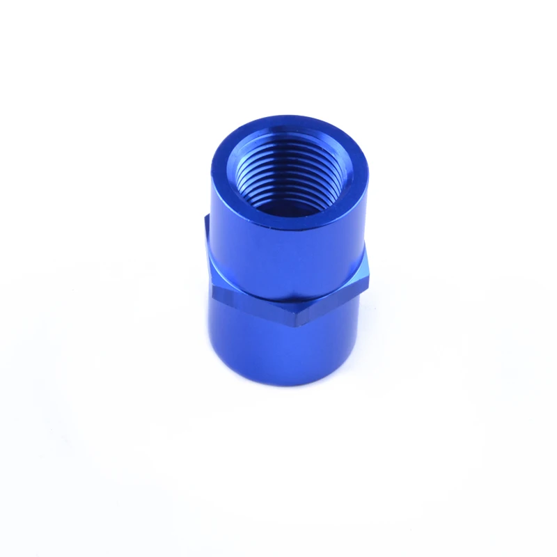 

An4 6 -8 10-An Straight Thread Swivel Anodized Fittings NPT Female 1/8" Couplers Oil/Fuel/Gas Line Hose End Fitting Adaptor