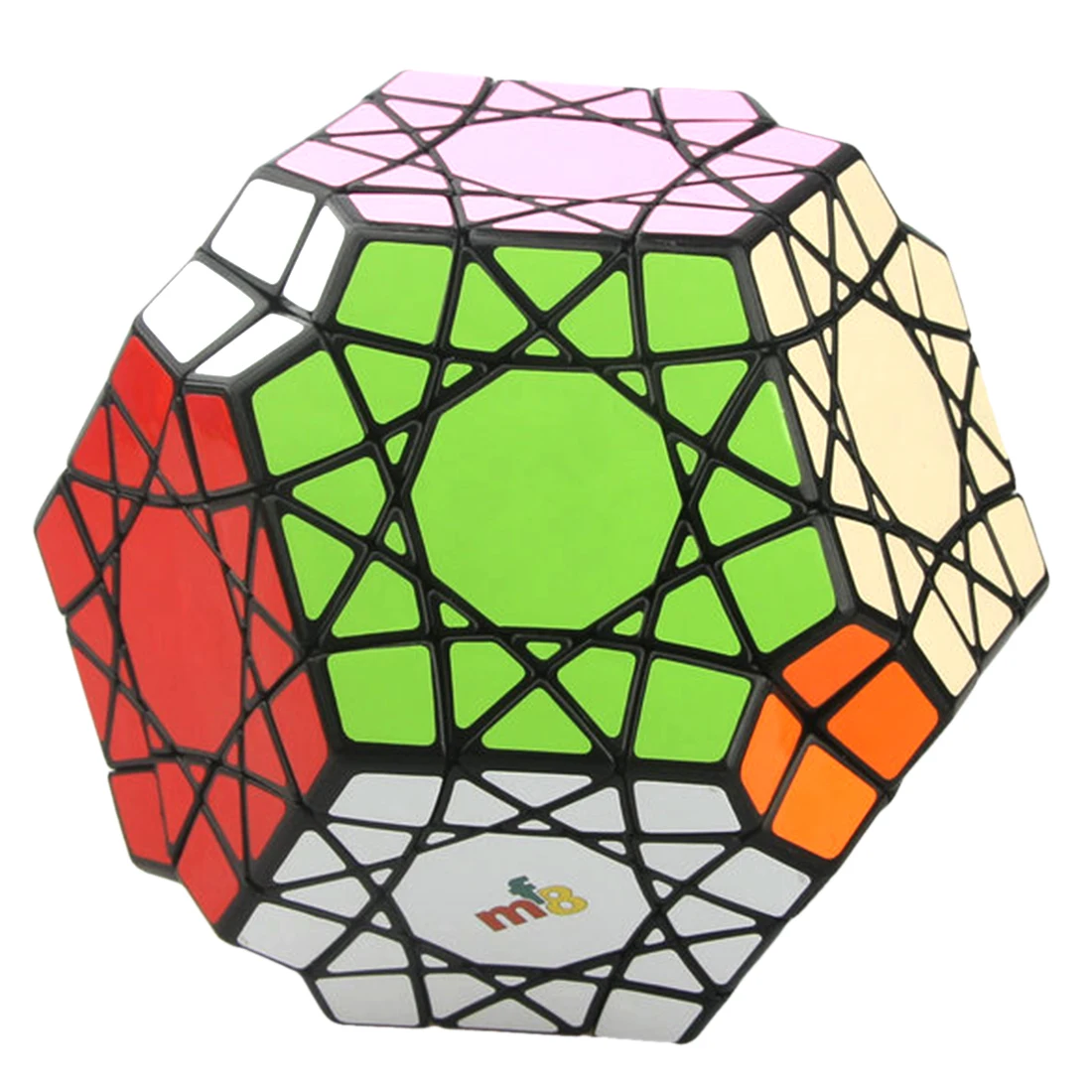 

MF8 Heaven's Eyes Magic Cube Speed Cube Puzzle Brain Teaser Educational Toy for Collection 11cm - Black