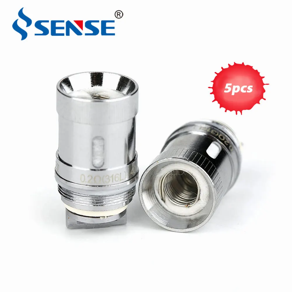 5pcs/pack Original Sense V Jet Replacement Coil 0.4ohm Kal Coil/ 0.6ohm