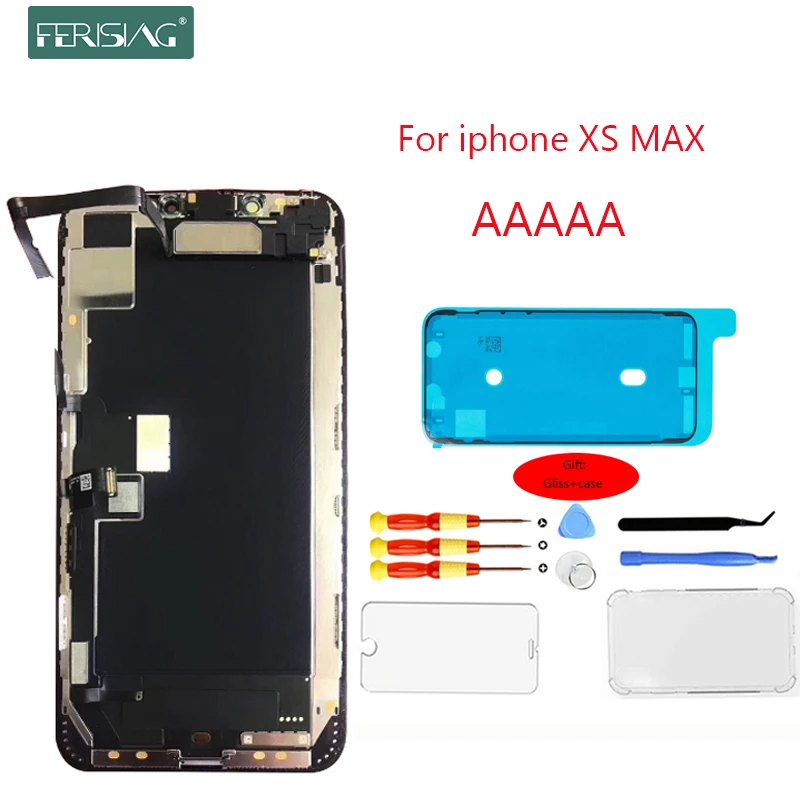 

FEISING For iPhone XSMax XS Max LCD Display Touch Screen Digitizer Assembly Repair Replacement Parts For iPhone XS Max LCD