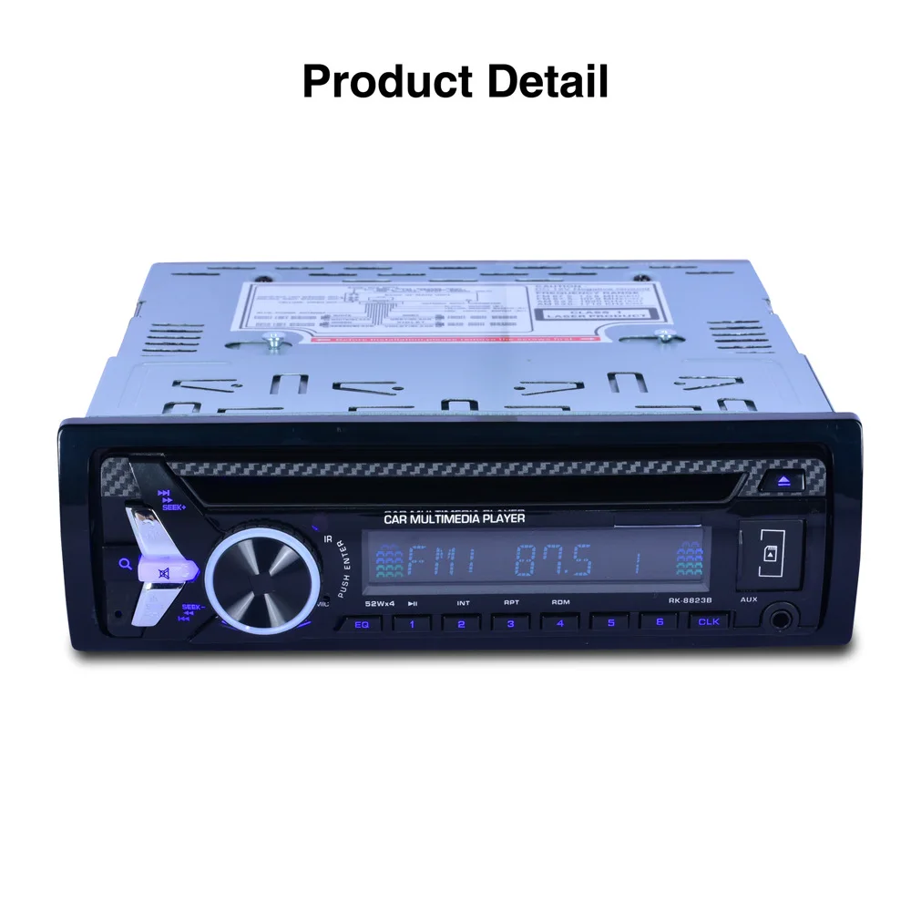 DVD FM USB AUX адаптер беспроводной приемник Bluetooth TFCard Морской Радио Bluetooth Hands-free пульт дистанционного управления EQ звуковой эффект