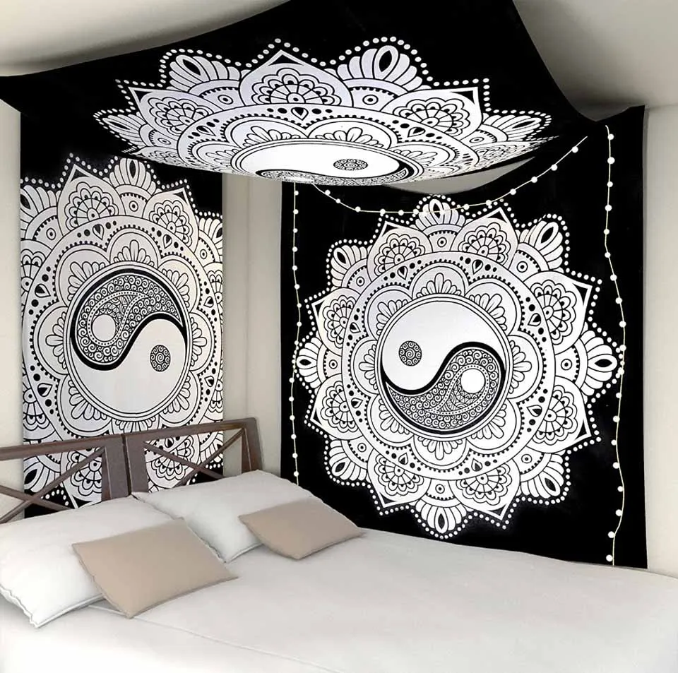 Aliexpress.com : Buy Lannidaa White Black Ying Yang ...