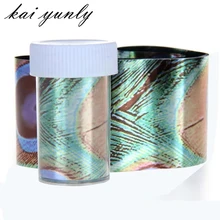 kai yunly 1PC Design Nail Art Foil Stickers Transfer Decal Tips Manicure Aug 29